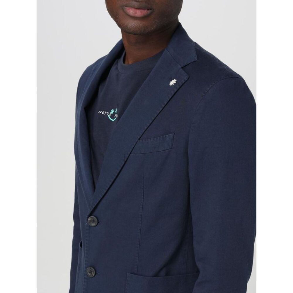 Manuel Ritz Jacket Men Blue - Picture 4 of 4